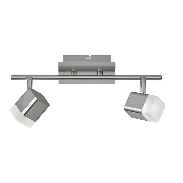 LED-kattospotti Trio Roubaix 145x340x90 mm harjattu teräs