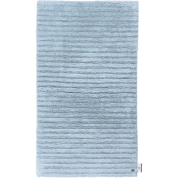 Kylpyhuoneen matto Tom Tailor Cotton Stripe, eri kokoja, sininen