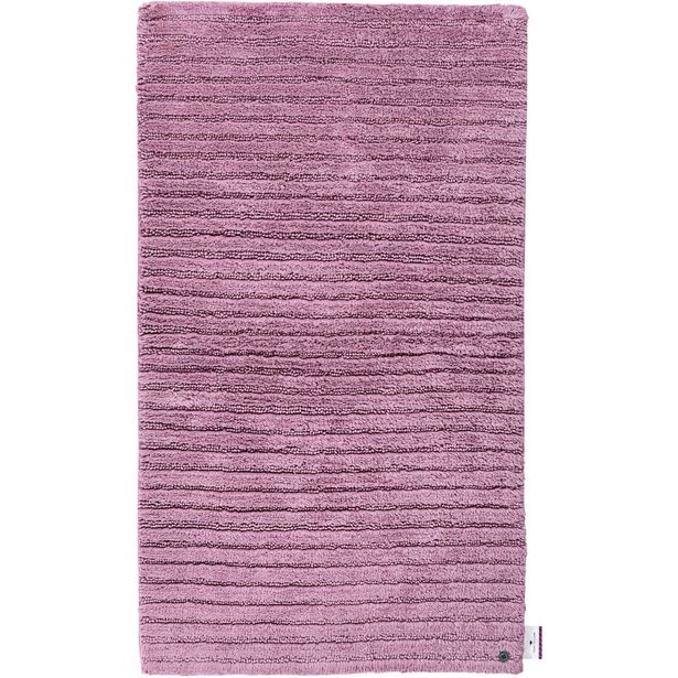 Kylpyhuoneen matto Tom Tailor Cotton Stripe, eri kokoja, mauve