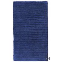 Kylpyhuoneen matto Tom Tailor Cotton Stripe, laivastonsininen, eri kokoja