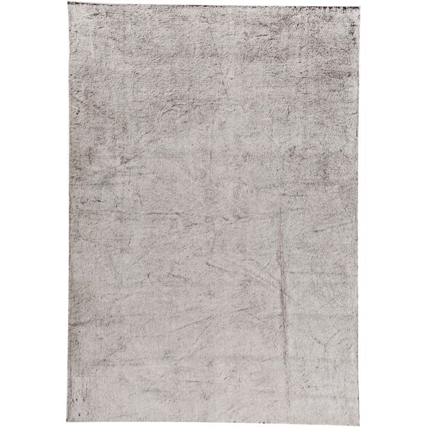 Matto Tom Tailor Furry, Ø90cm, pyöreä, platina