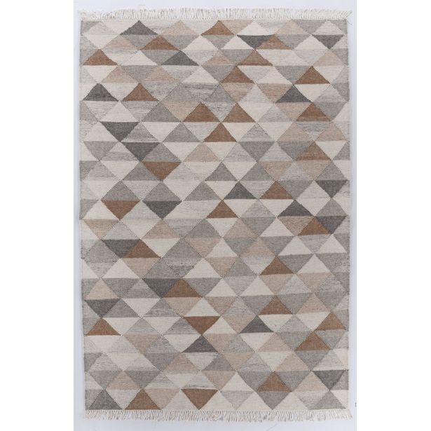 Matto Tom Tailor Vintage Triangle Kelim, eri kokoja, beige