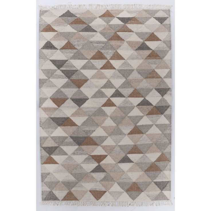 Matto Tom Tailor Vintage Triangle Kelim, eri kokoja, beige