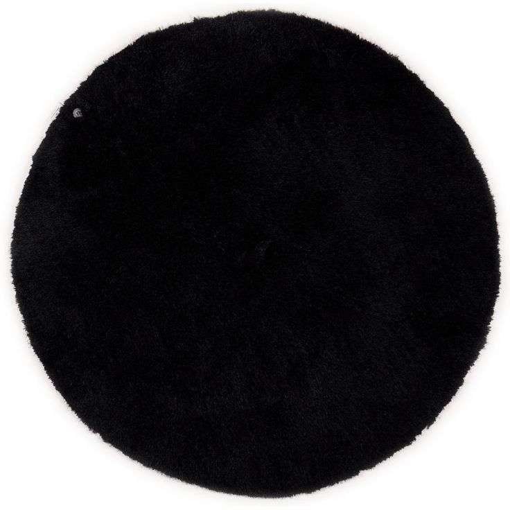 Matto Tom Tailor Soft, Ø140cm, pyöreä, musta