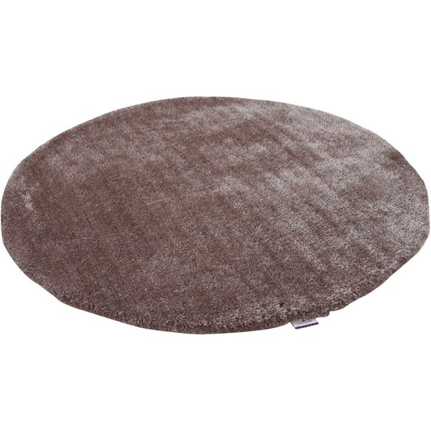 Matto Tom Tailor Soft, Ø140cm, pyöreä, vaaleanruskea