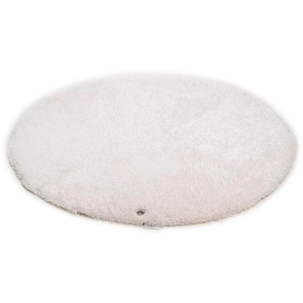 Matto Tom Tailor Soft, Ø140cm, pyöreä, valkoinen