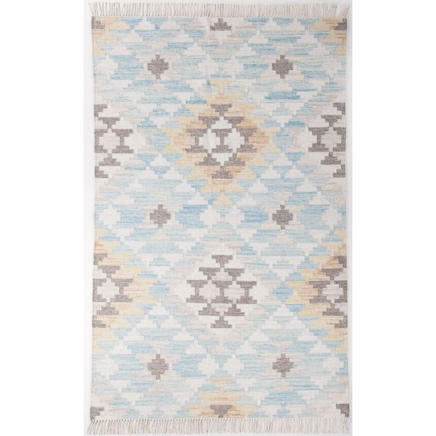 Matto Tom Tailor Vintage Check Kelim, eri kokoja, turkoosi