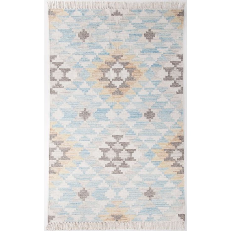 Matto Tom Tailor Vintage Check Kelim, eri kokoja, turkoosi
