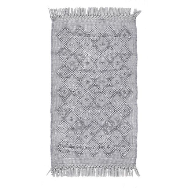Kylpyhuoneen matto Tom Tailor Vintage Wash, eri kokoja, harmaa