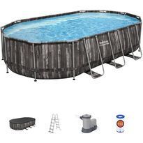 Uima-allassetti Bestway Steel Pro MAX, 610x366x122cm, ovaali
