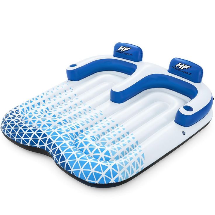 Kelluntalautta Bestway Hydro-Force Indigo Wave Double Lounge, 183x176cm
