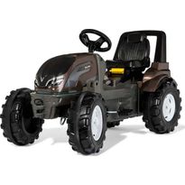 Polkutraktori Rolly Premium Valtra, musta/ruskea