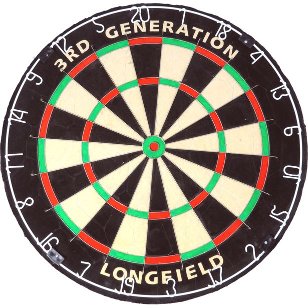 Darts-taulu Longfield 3rd Generation, 46cm