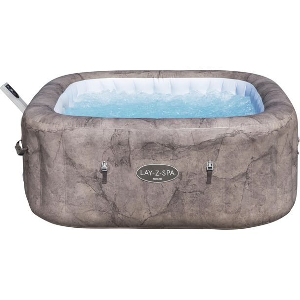 Ulkoporeallas Bestway Lay-Z-Spa Rome Ultrafit Smart Airjet, 6 hlöä, 140 suutinta