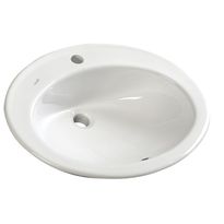 Pesuallas Interia Tropico 580x465 mm, valkoinen