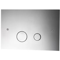 Huuhtelupainike Tapwell DUO112, Chrome, Verkkokaupan poistotuote