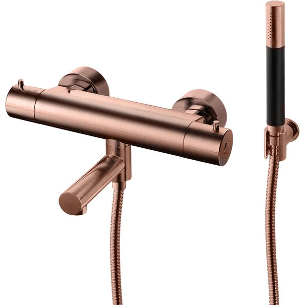 Suihkusetti Tapwell Evo EVM026, termostaattihanalla, Copper