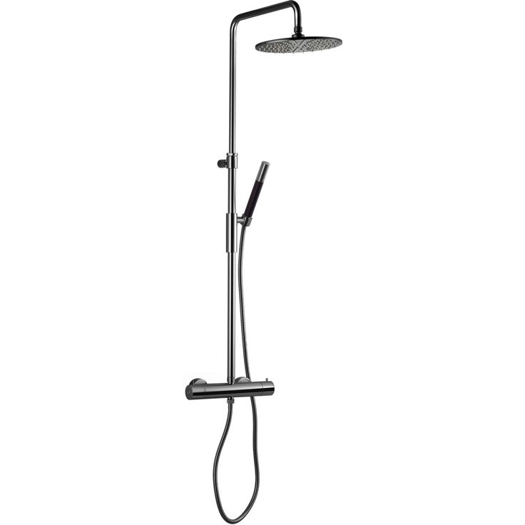 Sadesuihkusetti Tapwell TVM7200, termostaattihanalla, Black Chrome