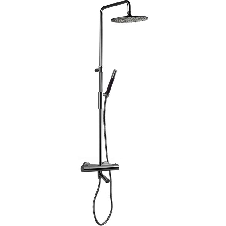 Sadesuihkusetti Tapwell TVM2200, termostaattihanalla, Black Chrome