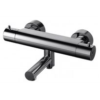 Termostaattihana Tapwell Evo EVM022, juoksuputkella, Black Chrome
