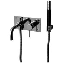 Ammehana Tapwell BOX026, piiloasennus, Black Chrome