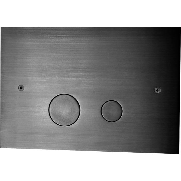 Huuhtelupainike Tapwell DUO112, Brushed Black Chrome