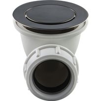 Pohjaventtiili Tapwell 22200, pop-up, Brushed Black Chrome, ammemalli