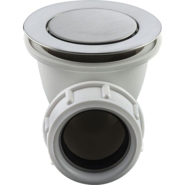 Pohjaventtiili Pop-up Tapwell 22200, Brushed Nickel, amme