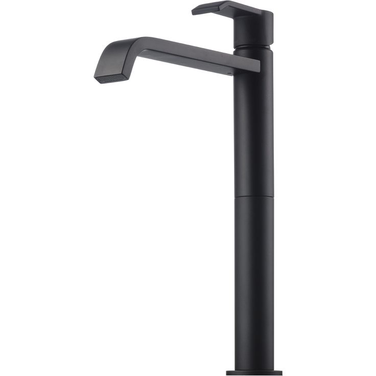 Pesuallashana Tapwell VIC081 Matte Black, korkea malli, mattamusta