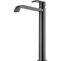 Pesuallashana Tapwell VIC081 Brushed Black Chrome, korkea malli, harjattu musta kromi