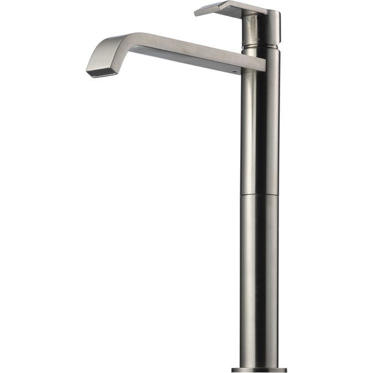 Pesuallashana Tapwell VIC081 Brushed Nickel, korkea malli, harjattu nikkeli