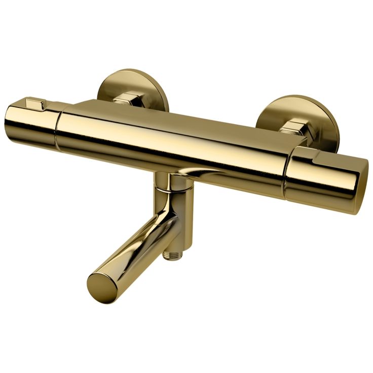 Termostaattihana Tapwell ARM022, juoksuputkella, Honey Gold