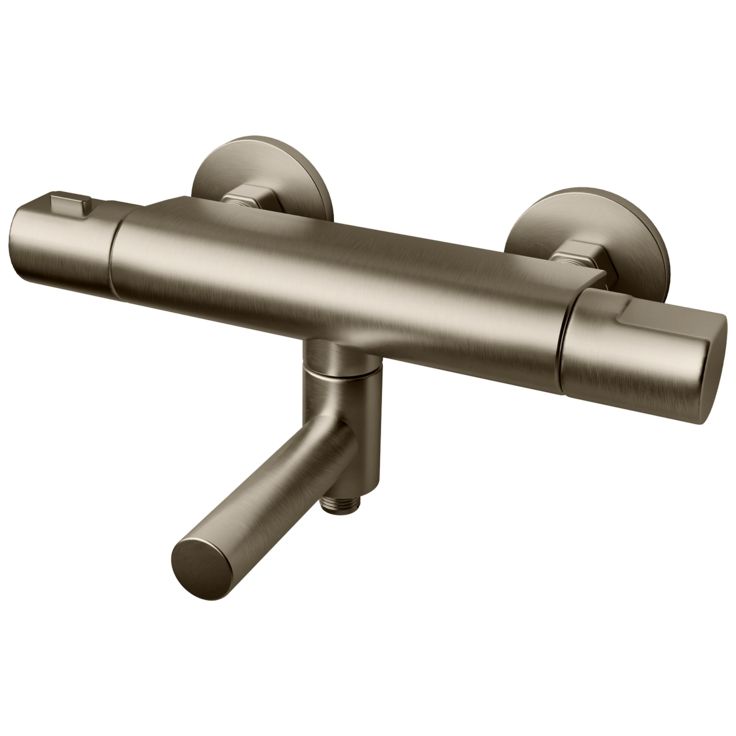 Termostaattihana Tapwell ARM022, juoksuputkella, Brushed Nickel