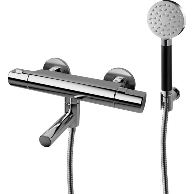 Suihkusetti Tapwell ARM026, termostaattihanalla ja juoksuputkella, Chrome