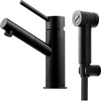 Pesuallashana Tapwell BI069 Matte Black, bideesuihkulla, mattamusta