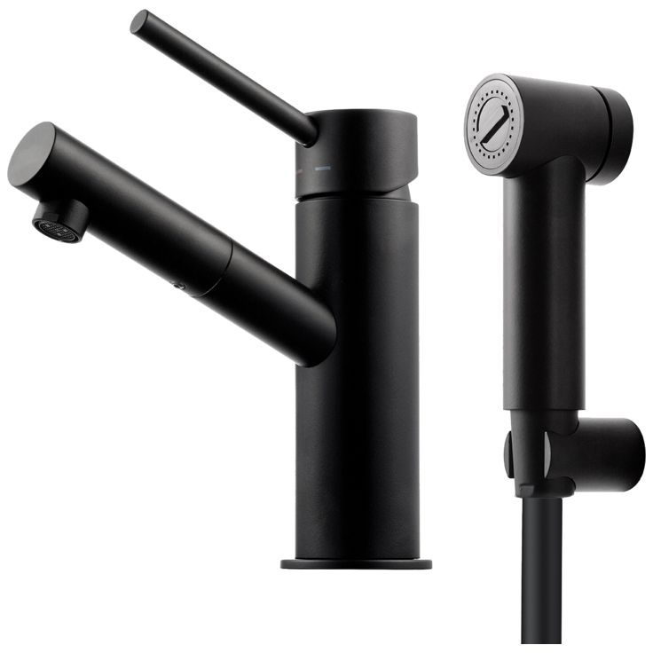 Pesuallashana Tapwell BI069 Matte Black, bideesuihkulla, mattamusta