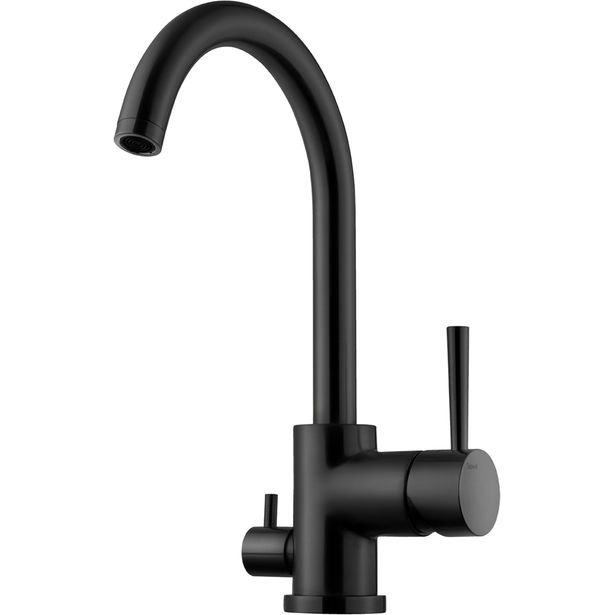 Keittiöhana Tapwell EVO184 Matte Black, pesukoneventtiilillä, mattamusta