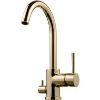 Keittiöhana Tapwell EVO184 Brass, pesukoneventtiilillä, messinki, Verkkokaupan poistotuote
