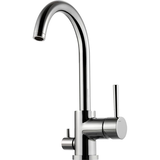 Keittiöhana Tapwell EVO184 Chrome, pesukoneventtiilillä, kromi