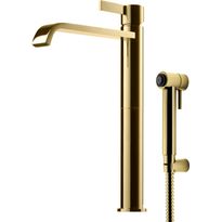 Pesuallashana Tapwell ARM089 Bidé Honey Gold, korkea malli, bideesuihkulla, hunajakulta