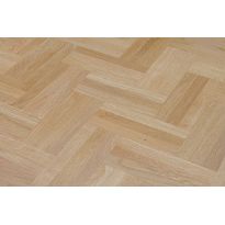 Mosaiikkiparketti Triofloor Tammi Natur, 160mm, Kalanruotokuvio, liimattava
