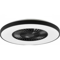LED-tuuletinvalaisin Trio Halmstad, musta, Verkkokaupan poistotuote