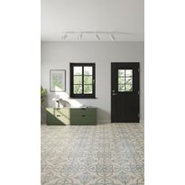 Vinyylimatto Tarkett Iconik Texstyle Hastings Blue Grey, leveys 3m