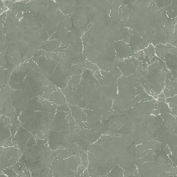 Märkätilan muovimatto Tarkett Aquarelle Royal Marble 2 Soft Green, leveys 2m