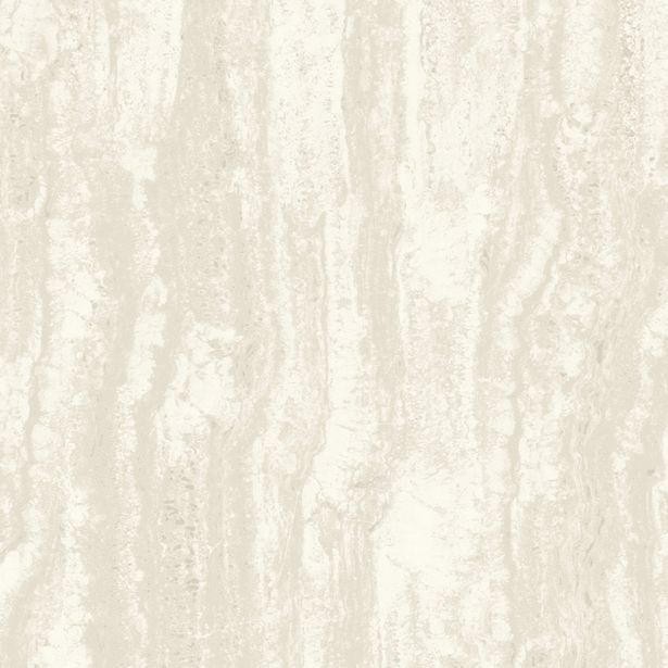 Kostean tilan tapetti Tarkett Aquarelle Travertine White