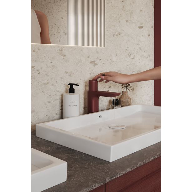 Kostean tilan tapetti Tarkett Aquarelle Breccia Stone Beige