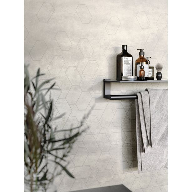 Kostean tilan tapetti Tarkett Aquarelle Connect Grey