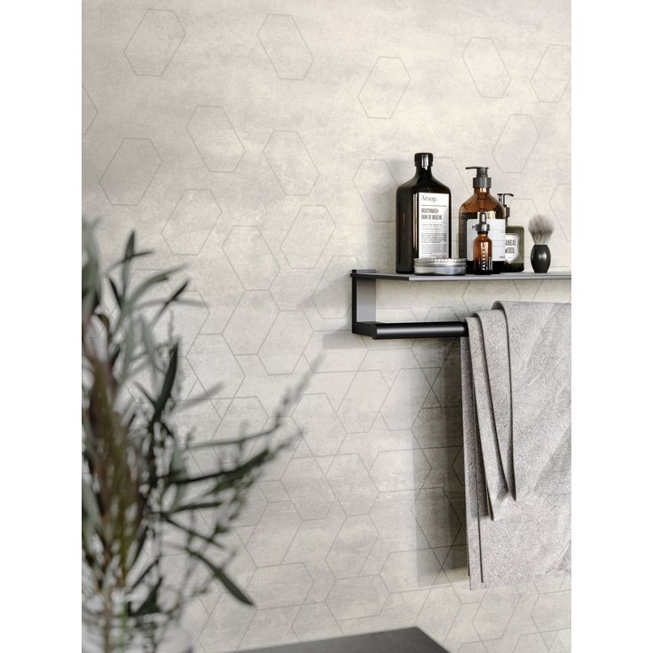 Kostean tilan tapetti Tarkett Aquarelle Connect Grey