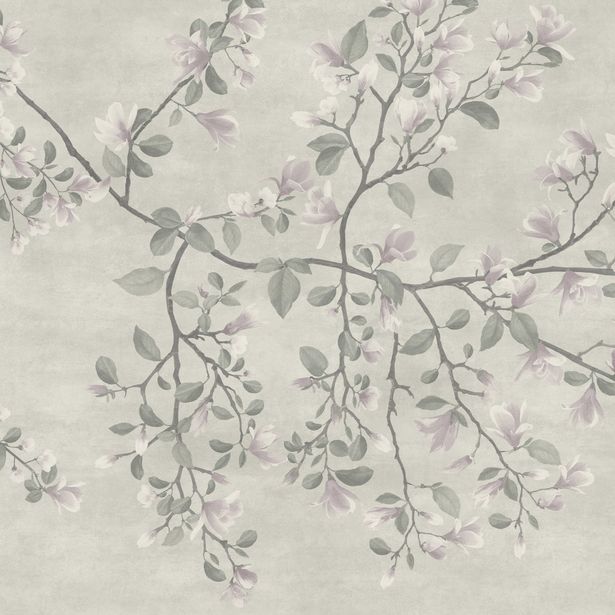 Kostean tilan tapetti Tarkett Aquarelle Magnolia 2 Light Grey