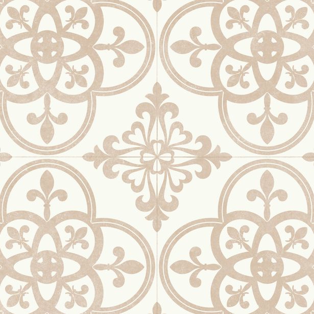 Märkätilan muovimatto Tarkett Aquarelle Lyon Terracotta, leveys 3m